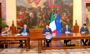 Conferenza stampa per il decreto Rilancio