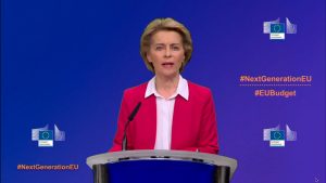 Ursula Von der Leyen Recovery Fund