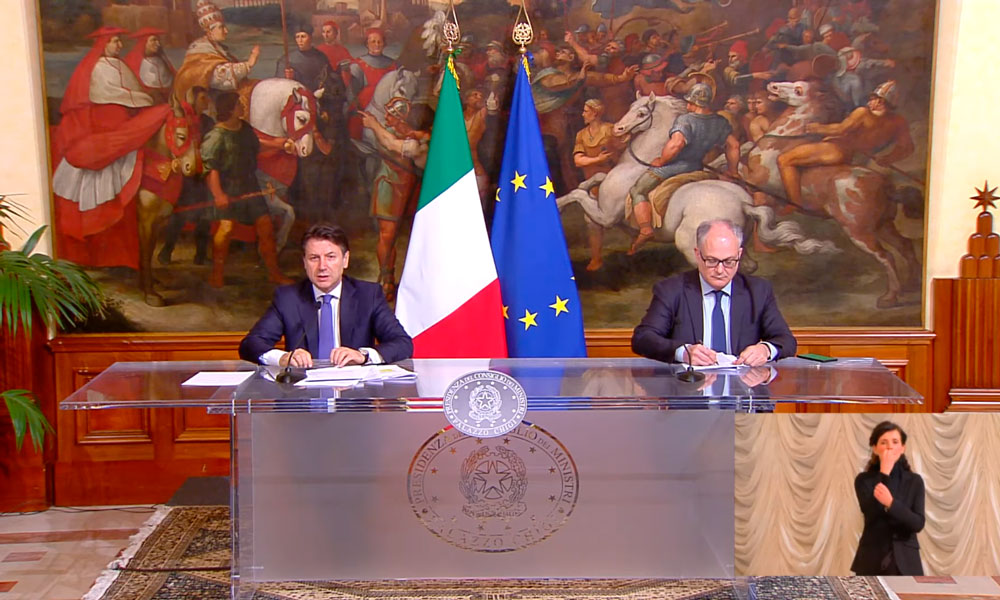 Conte e Gualtieri al lavoro per il decreto Rilancio