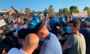 Salvini a Mondragone
