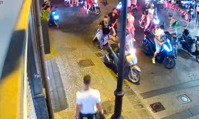 Castellammare di Stabia aggressione al carabiniere