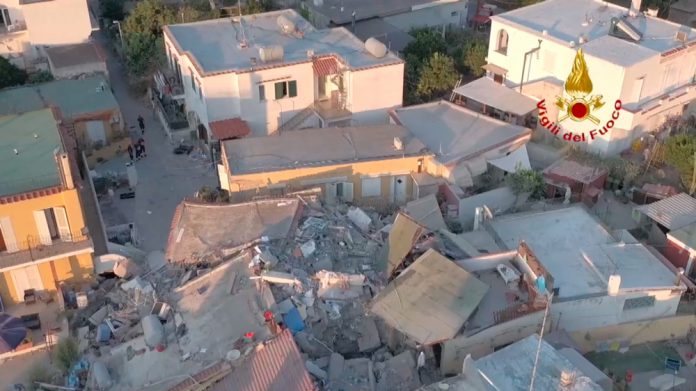 Marta schifone interviene sugli sfollati del terremoto Casamicciola
