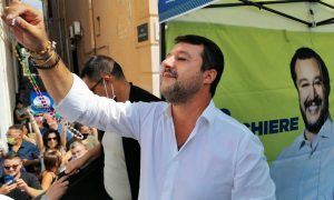 Matteo Salvini a Torre del Greco