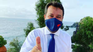 Matteo Salvini a Catania per il processo Gregoretti