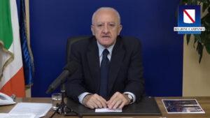 Vincenzo De Luca, governatore della Campania