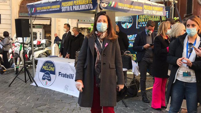 La senatrice Isabella Rauti