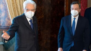 Sergio Mattarella e Mario Draghi