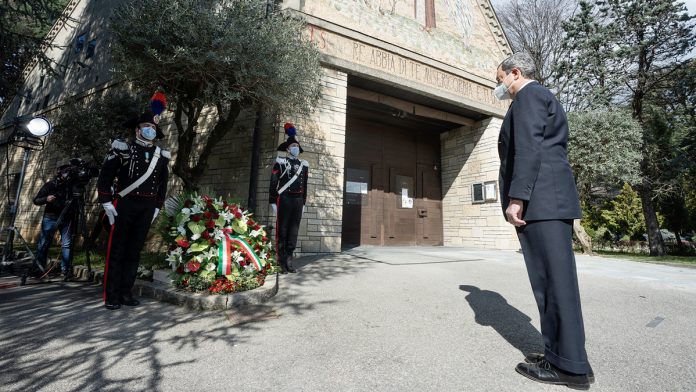Mario Draghi a Bergamo
