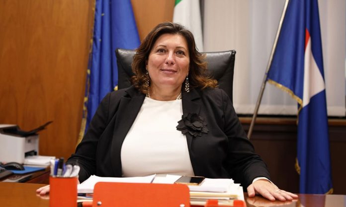 La vicepresidente del Consiglio regionale Valeria Ciarambino