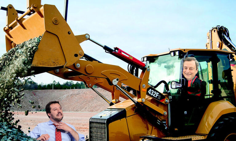 Al governo con la ruspa. Draghi su green pass tira dritto: arriva l’obbligo per tutti