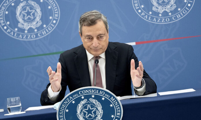 Mario Draghi ha presentato il Nadef