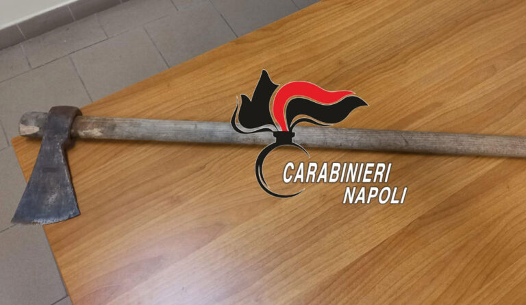 A 15 anni armato di ascia aggredisce i genitori: arrestato