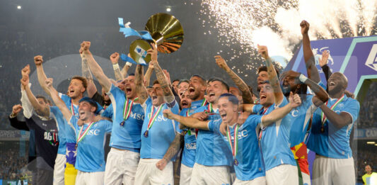 La festa scudetto (ph. Enzo De Rosa)